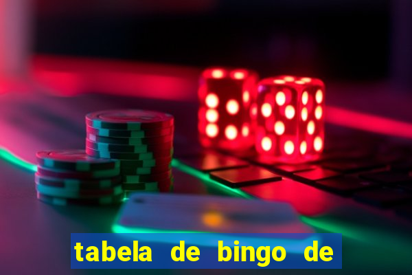 tabela de bingo de 1 a 100